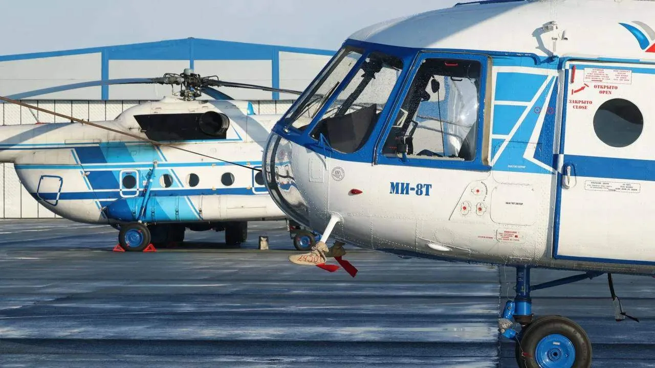 🚁 Вертолёты связали Салехард и Лабытнанги  Переправа через Обь меняет формат — между городами начали