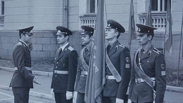 Советский Союз. Парадный расчет. Знаменитая группа.