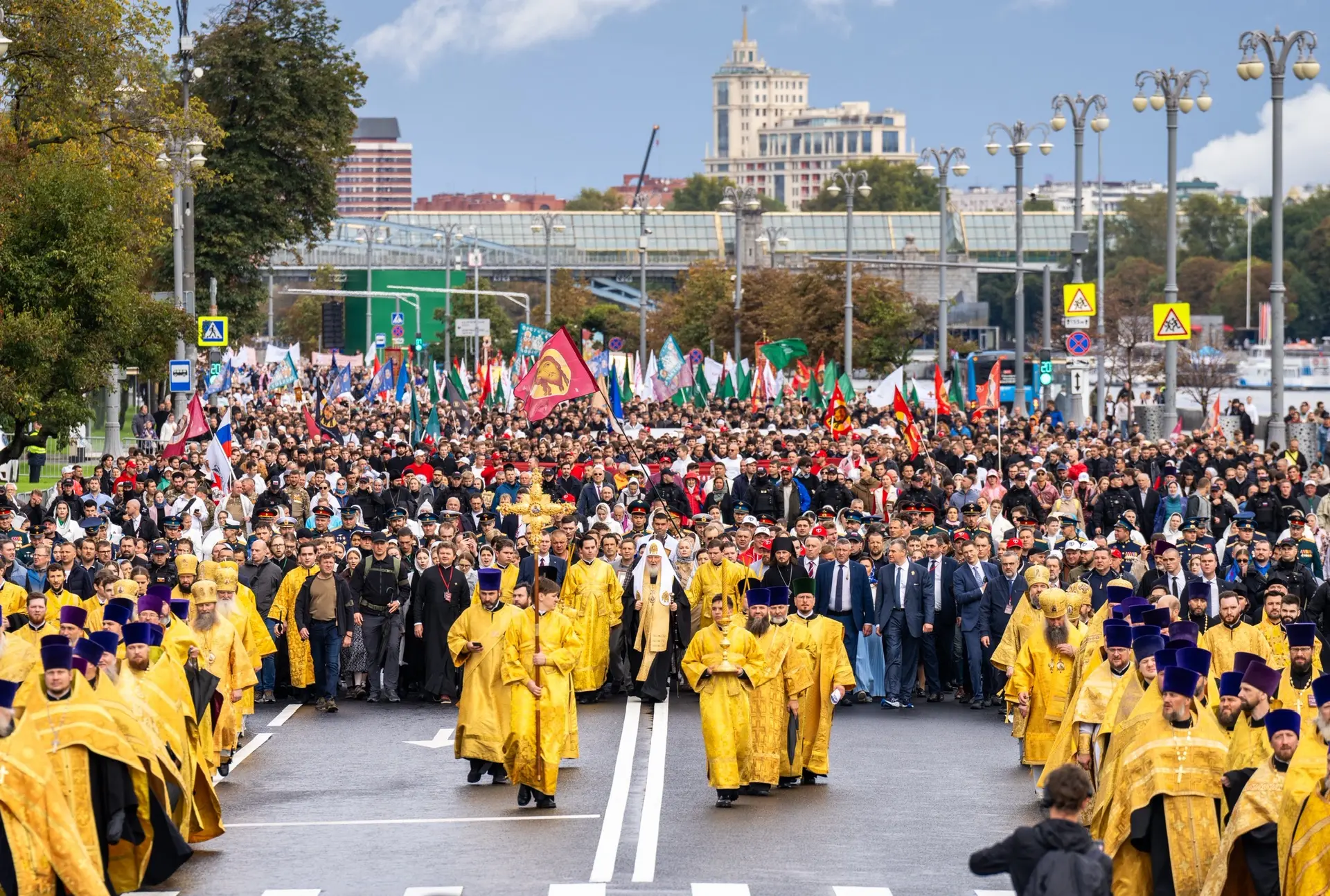 ✅ 6 сентября в столице прошёл Общемосковский крестный ход