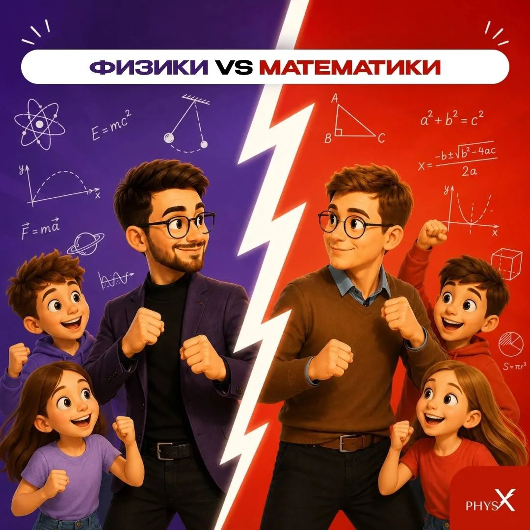 ⚔️ БИТВА МАТЕМАТИКОВ И ФИЗИКОВ — БОЛЬШОЕ ЧЕЛЛЕНДЖ-ОБУЧЕНИЕ ЭТОГО ЛЕТА ДЛЯ 5-9 КЛАССОВ

Противостояни