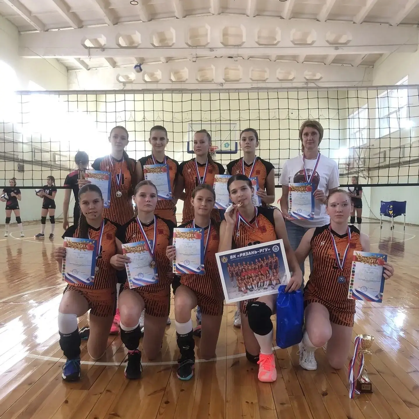 🏐 Тула — серебряный призёр «Рязанской осени»! 🥈