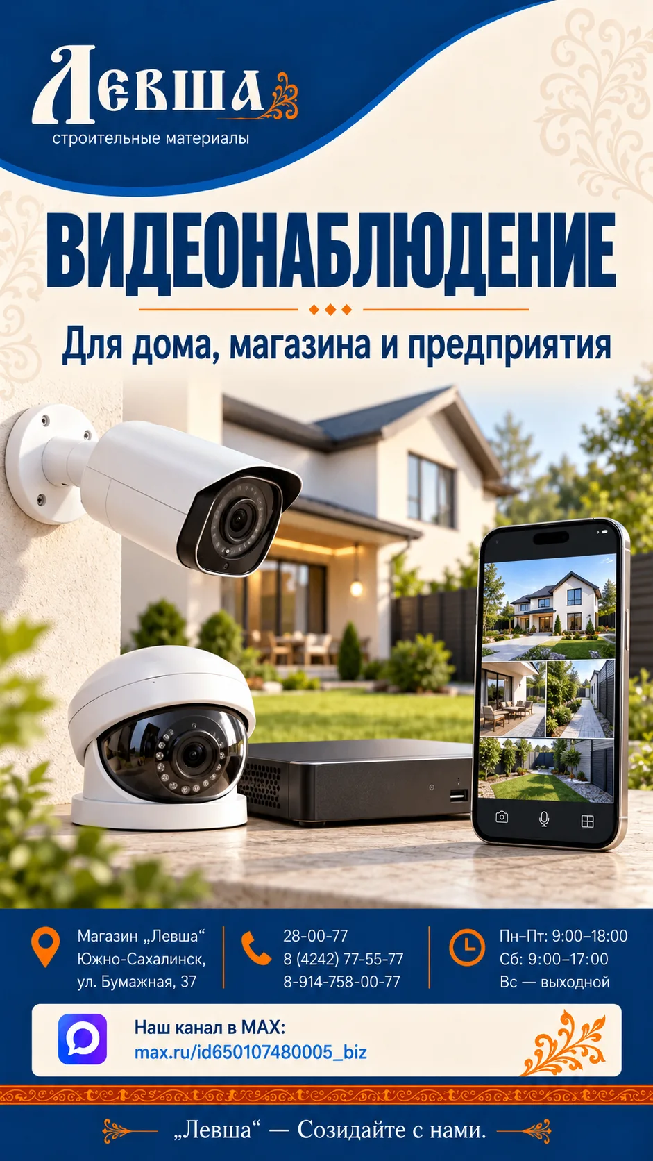 📹 ВИДЕОНАБЛЮДЕНИЕ — ДЛЯ ДОМА, МАГАЗИНА И ПРЕДПРИЯТИЯ!