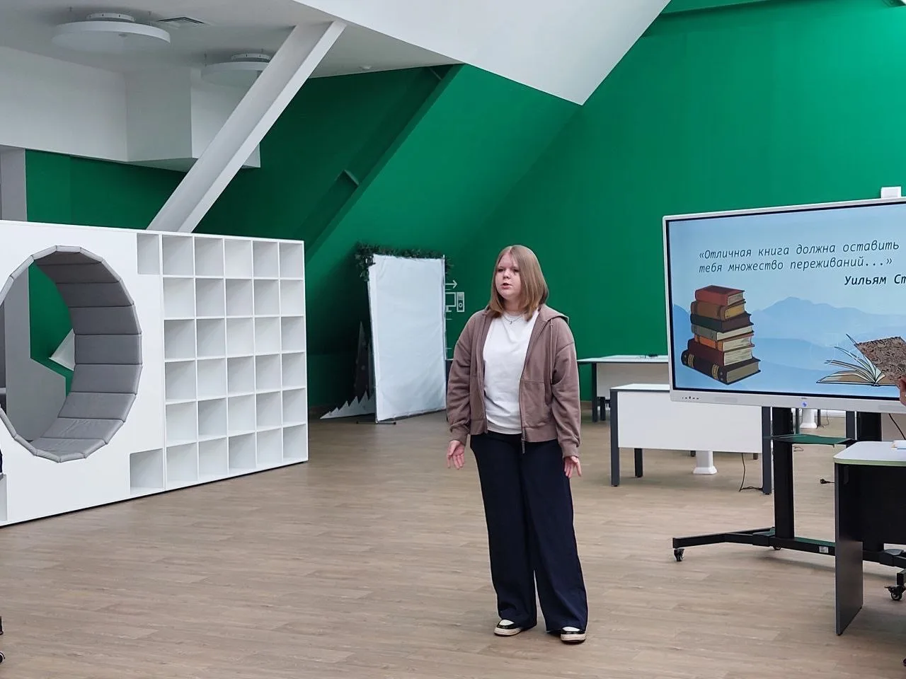 16 февраля в стенах библиотеки прошёл школьный этап Всероссийского конкурса чтецов прозы "Живая клас
