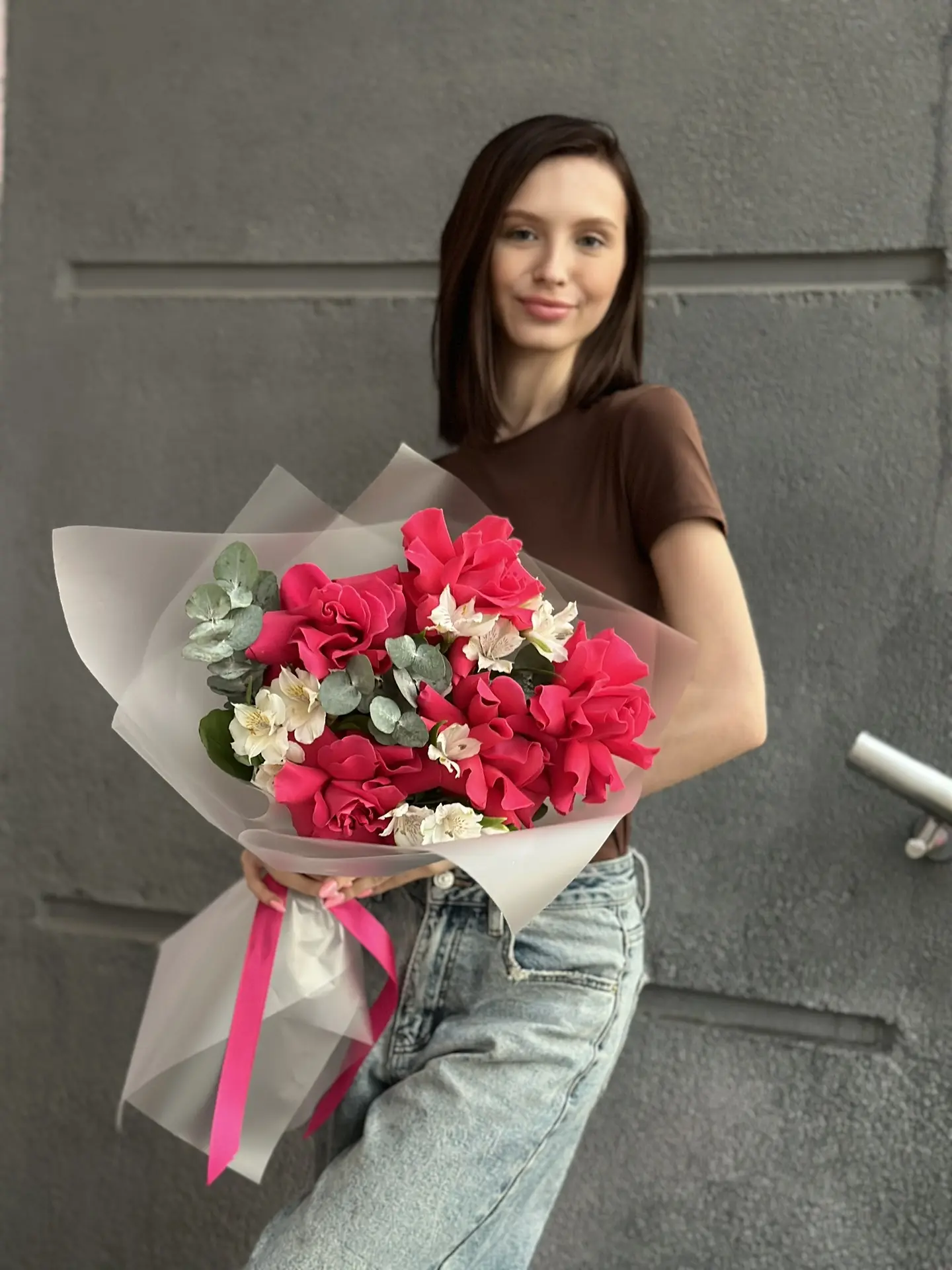 Подарите этот букет тому, кому хочется сделать день ярче💔
