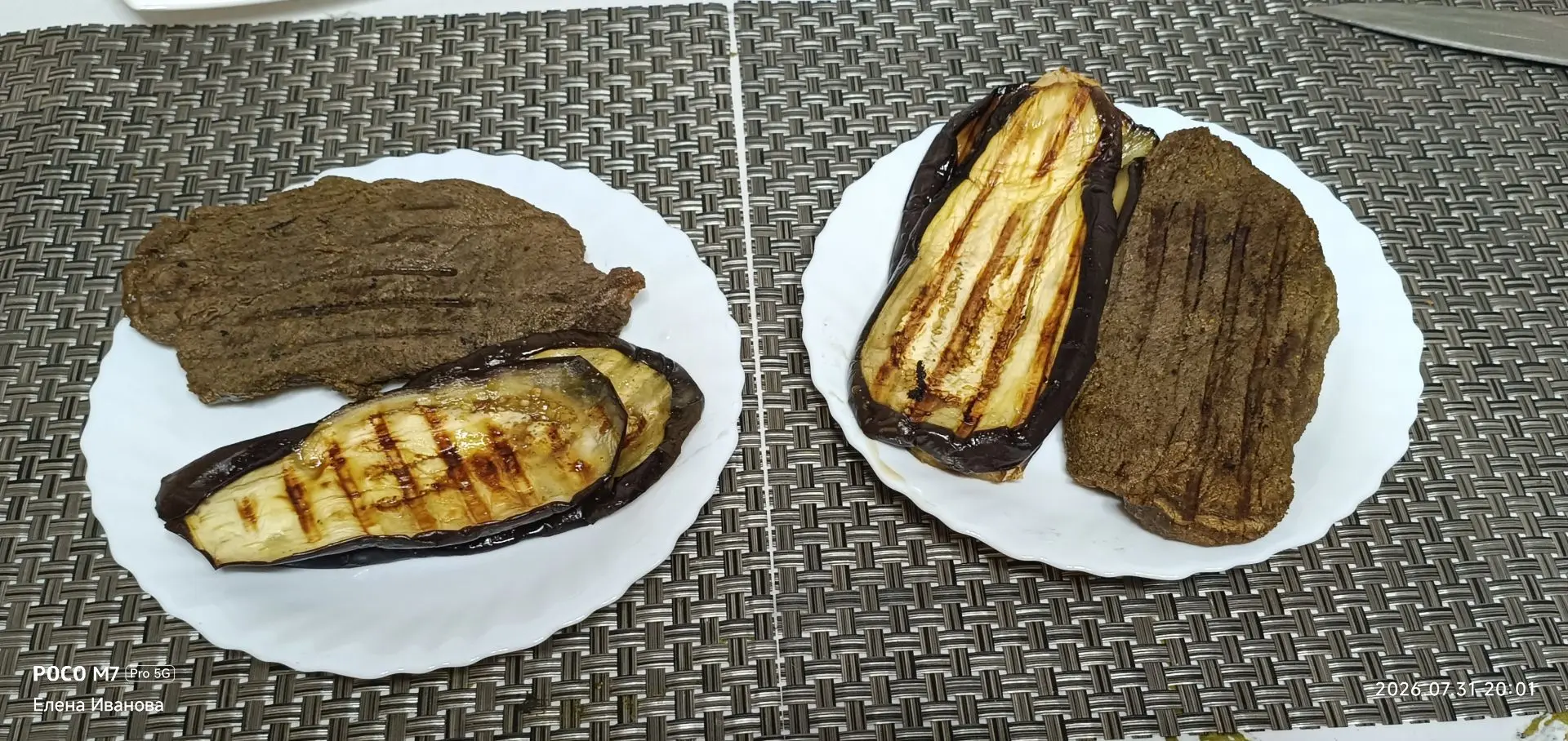 Муж приготовил нам ужин, очень-очень вкусный. И я наелась на ночь, не смогла отказаться 🤣 а мне уже