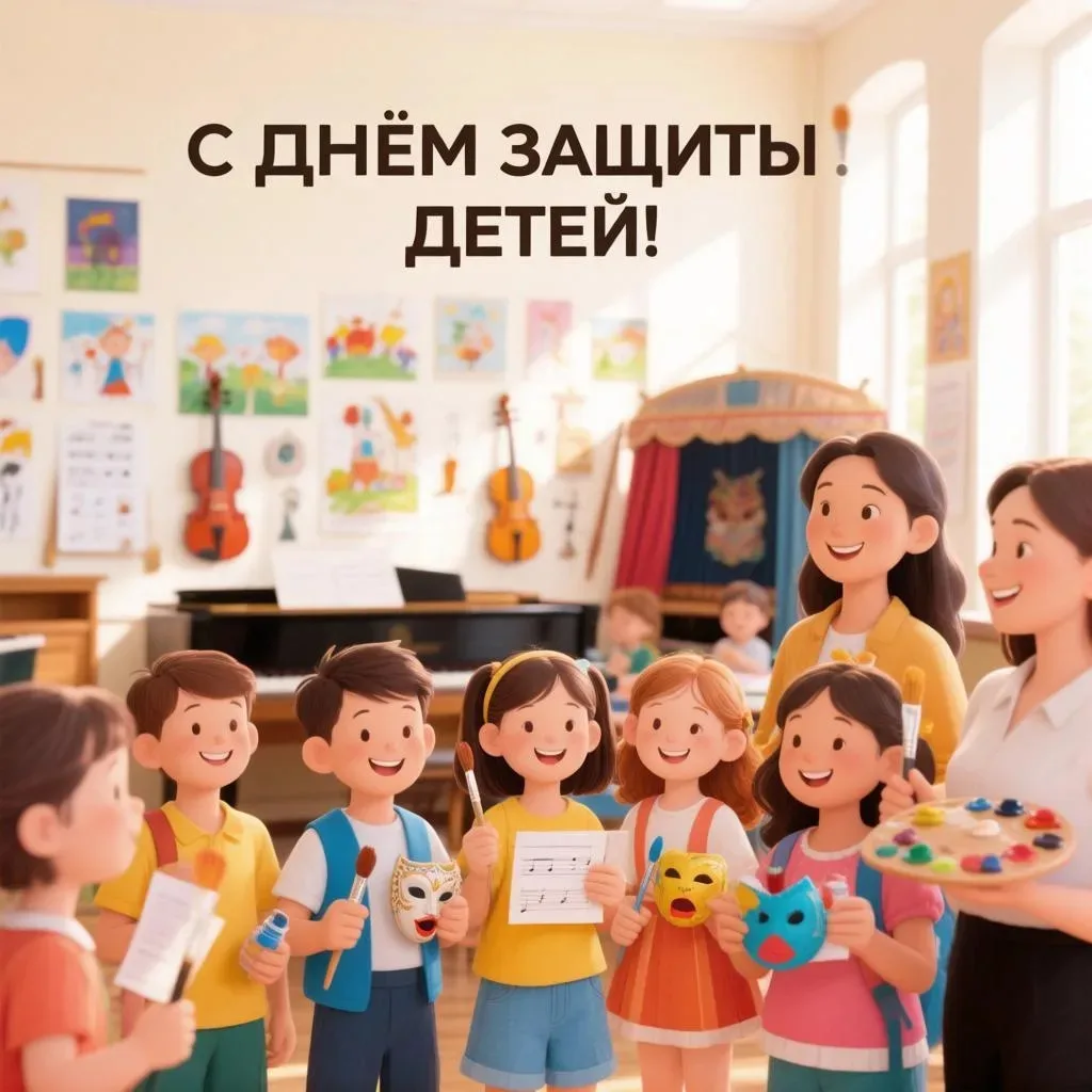С Днём защиты детей!