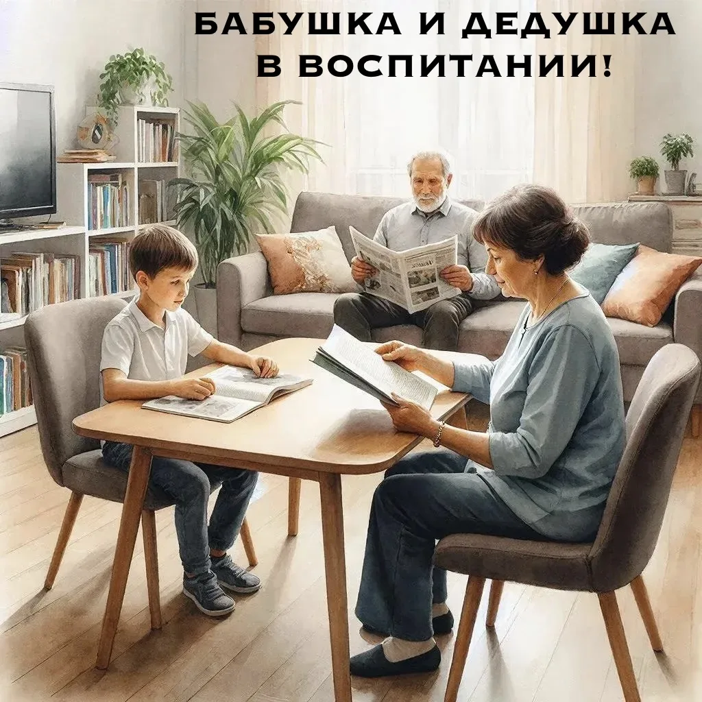 👴👵 БАБУШКИ И ДЕДУШКИ: МУДРОСТЬ И ЛЮБОВЬ.  👨‍💻 ВЦИОМ 2026: 73% бабушек и дедушек регулярно помогают в