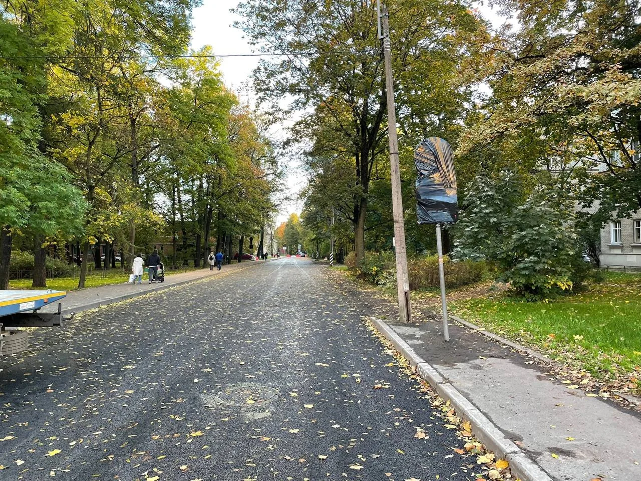 🛣Новый асфальт на Орбели
