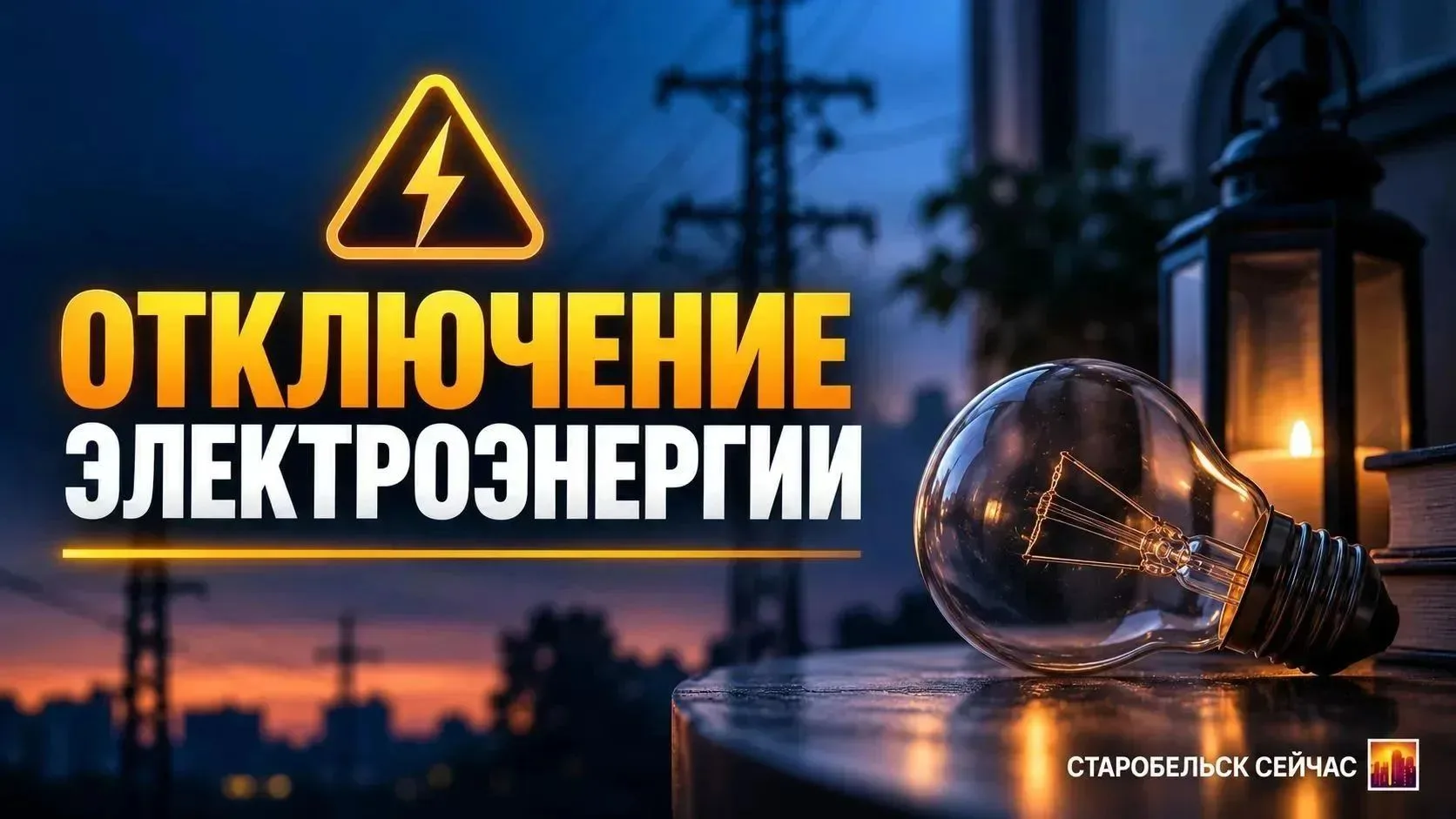 ⚡ ПЛАНОВОЕ ОТКЛЮЧЕНИЕ ЭЛЕКТРОЭНЕРГИИ