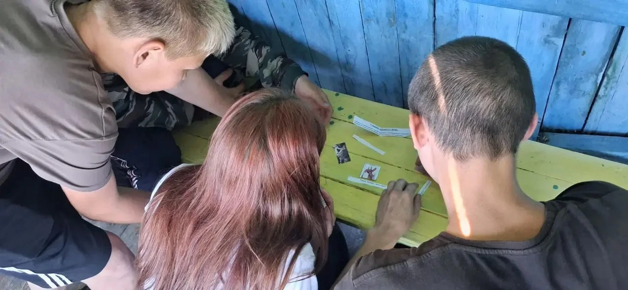 #15_день_лагеря
Сегодня в пришкольном лагере первых прошла игра по станциям к Дню памяти и скорби "М