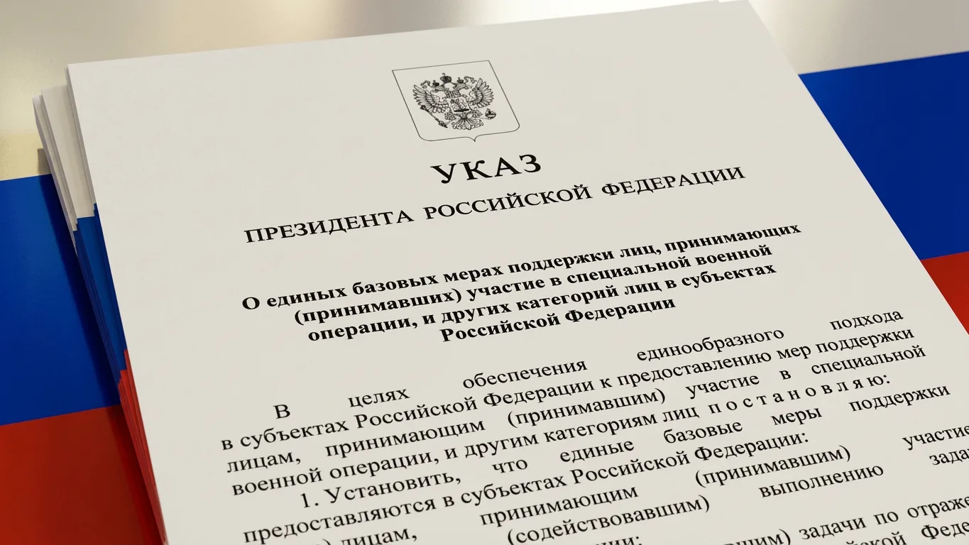 Установлены единые базовые меры поддержки для участников СВО и членов их семей