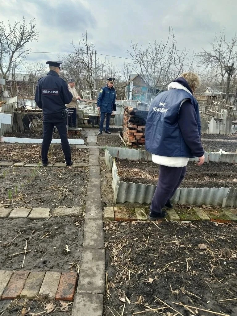 Сегодня проведен межведомственный рейд по обеспечению пожарной безопасности на территории города с у