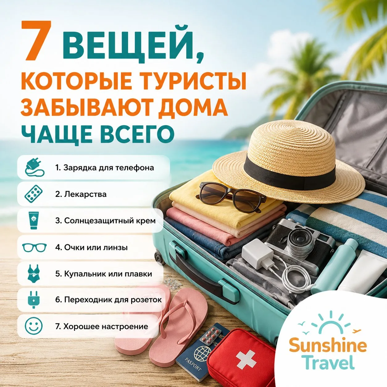 ✈️ 7 вещей, которые туристы забывают дома чаще всего

И нет, это не загранпаспорт 😄

За годы работы