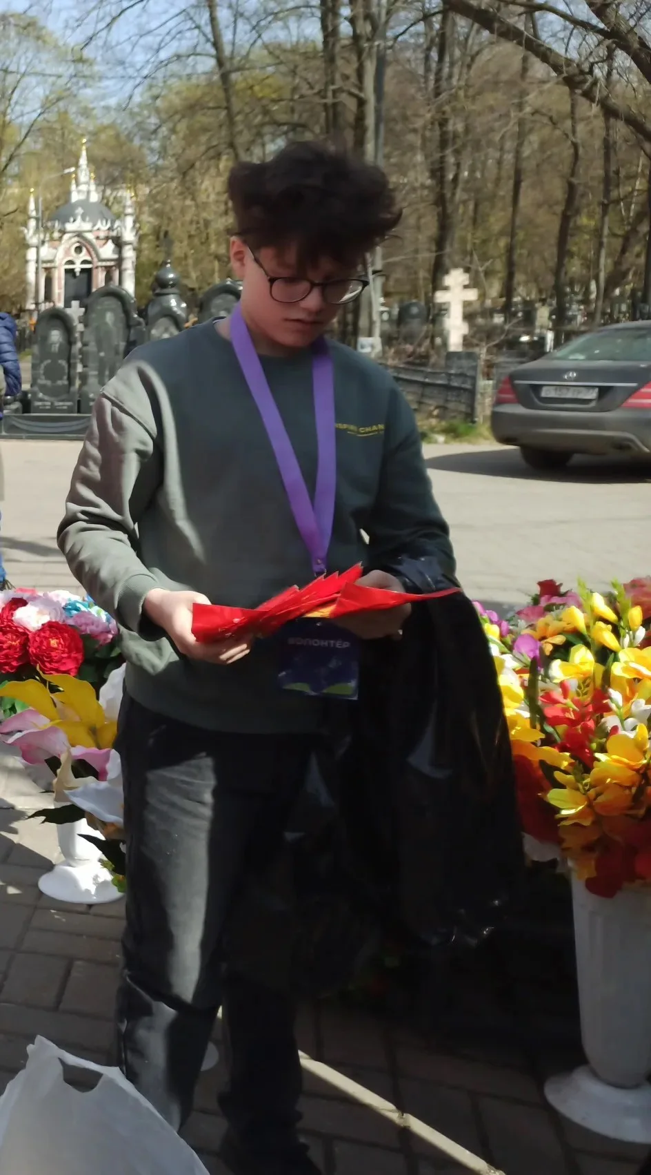 🕯️🇷🇺 Память, которую мы храним  22 апреля на Преображенском кладбище прошла общегородская мемориальн