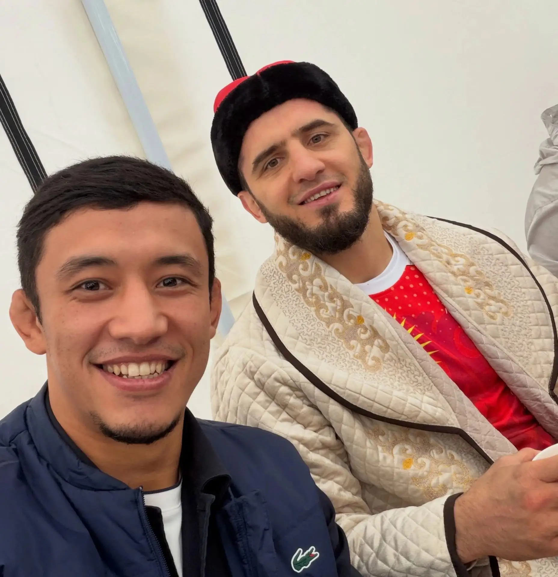 Чемпион UFC Ислам Махачев посетил Кыргызстан и сыграл в кокпар
