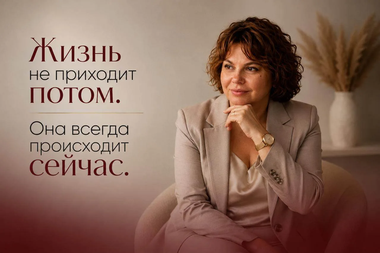 После работ с клиентами ловлю себя на одной мысли. Очень многие люди живут с ощущением, что настояща