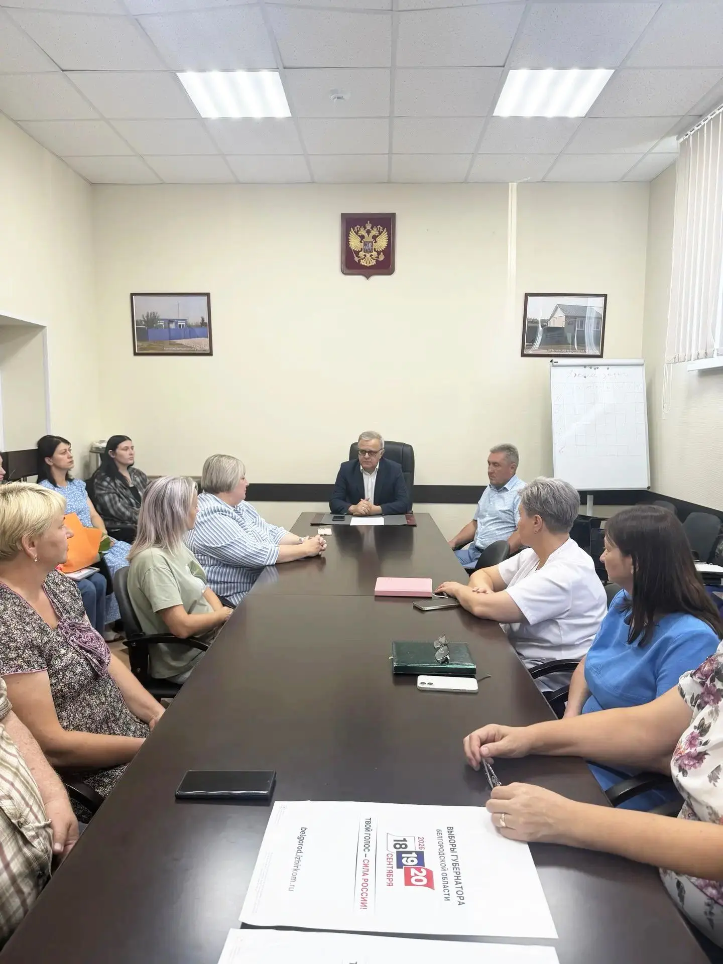В ходе поездки в Старооскольский городской округ начальник управления ветеринарии Белго...