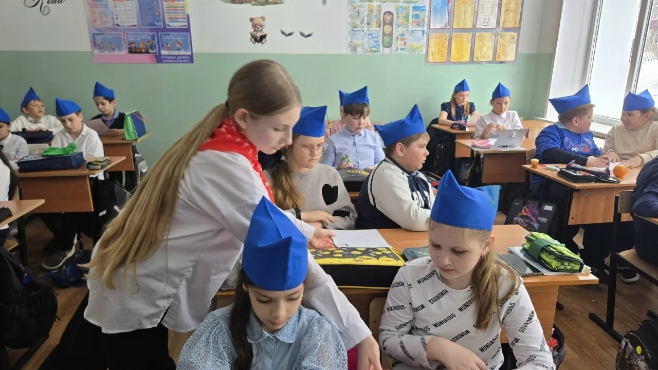 🌸 «Орлёнок-эколог в 3 „В“: первое занятие — с творчеством и любовью к природе!» 🌸 3 марта в 3 «В» кл