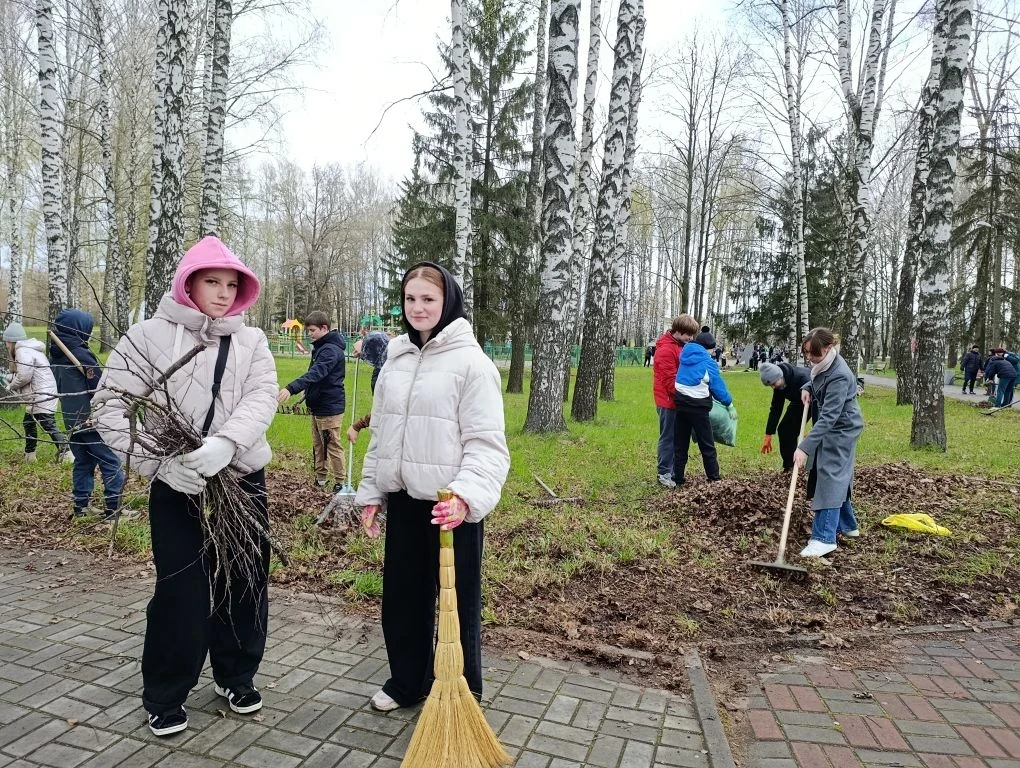 🌿 Субботник накануне праздника труда: вместе — за чистоту и порядок!