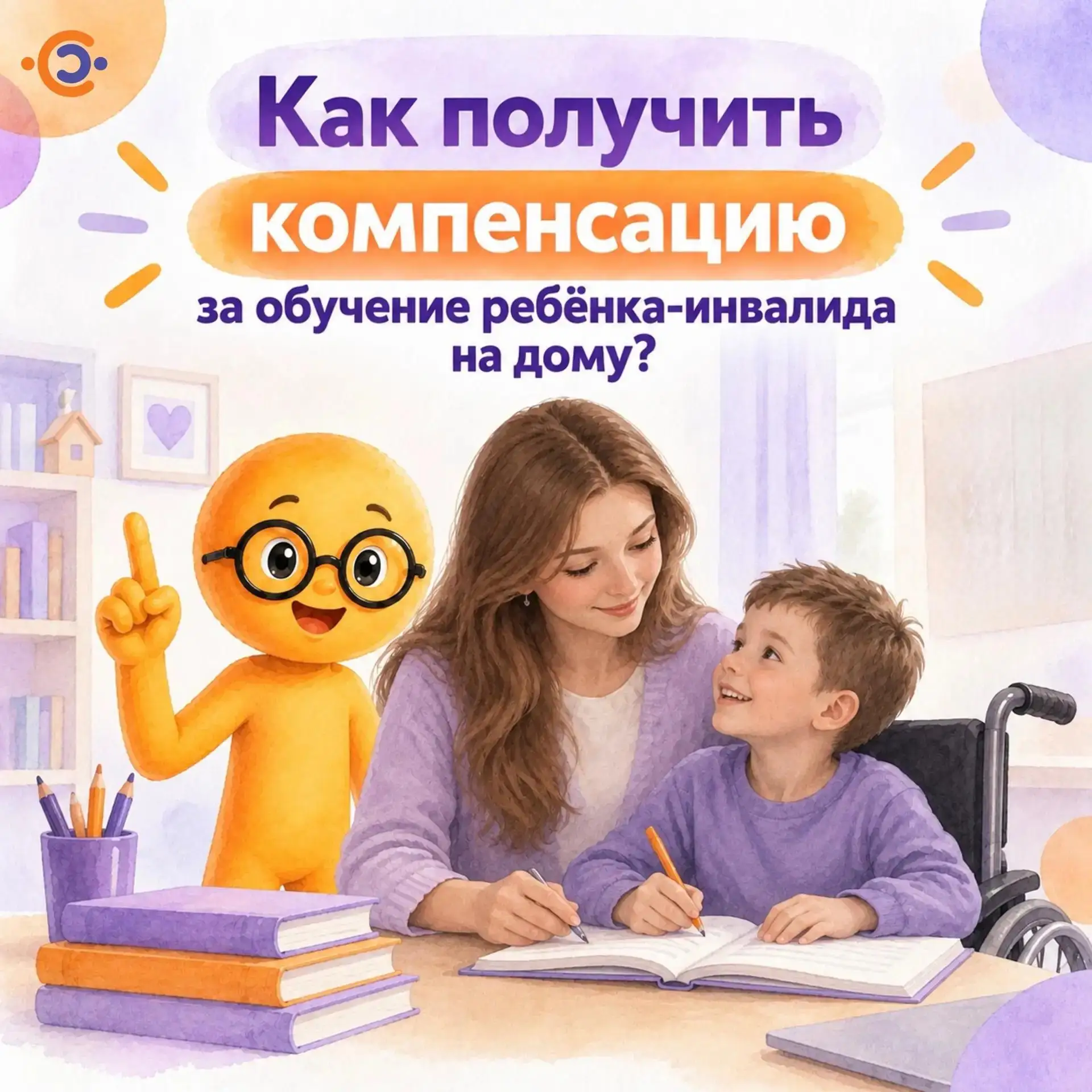✅ Как получить компенсацию за обучение ребенка-инвалида на дому?