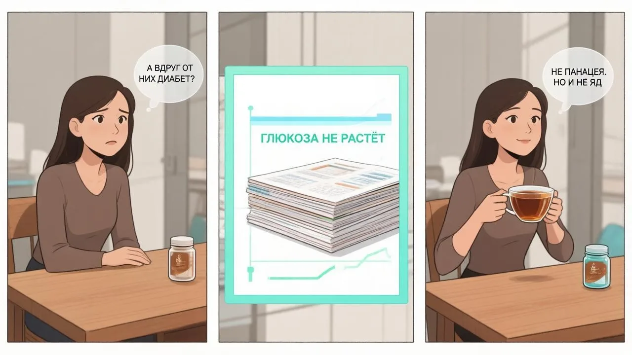 Подсластители и диабет: