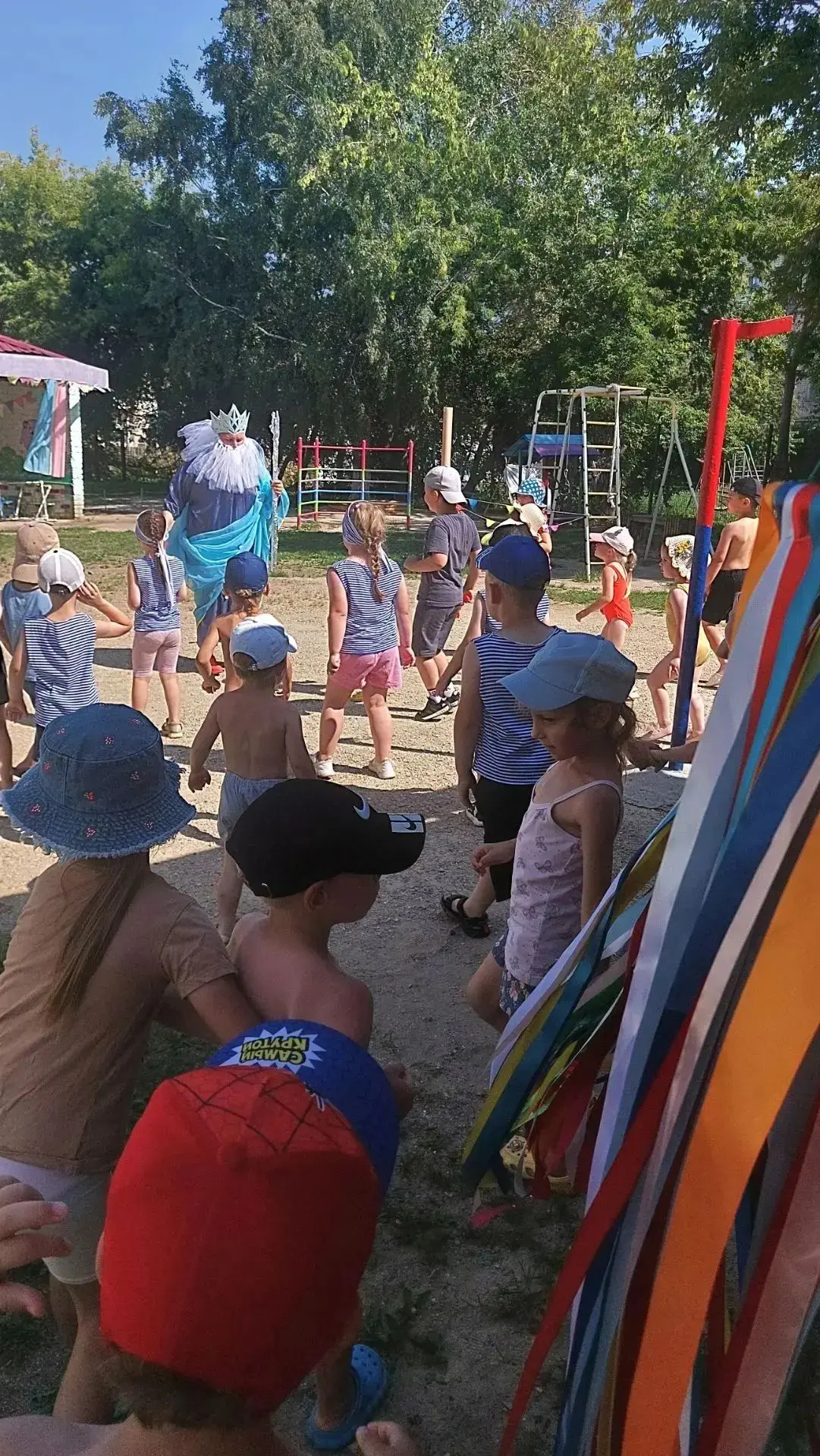 28 июля в детском саду был настоящий морской 🌊переполох!
 В группах «Непоседы», «Капитошки»и «Почем
