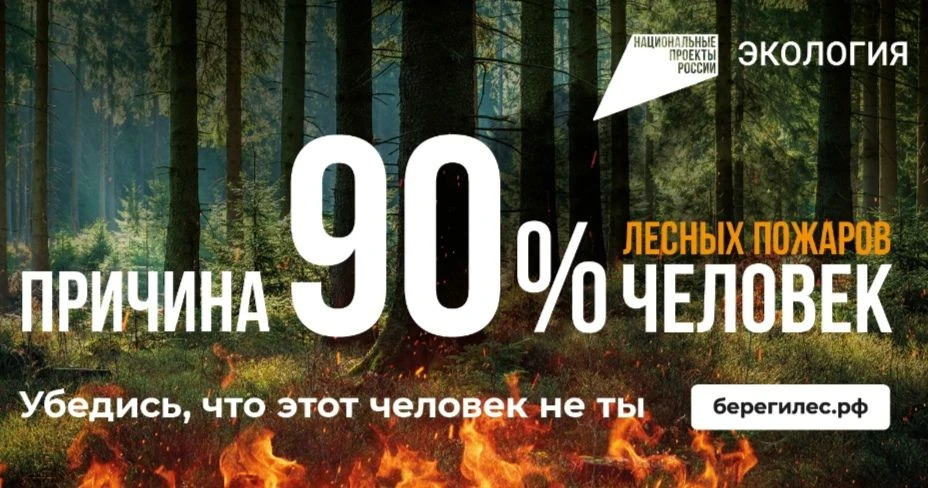 🔥🌲Лесные пожары чаще всего возникают по вине человека: из-за неосторожного обращения ...
