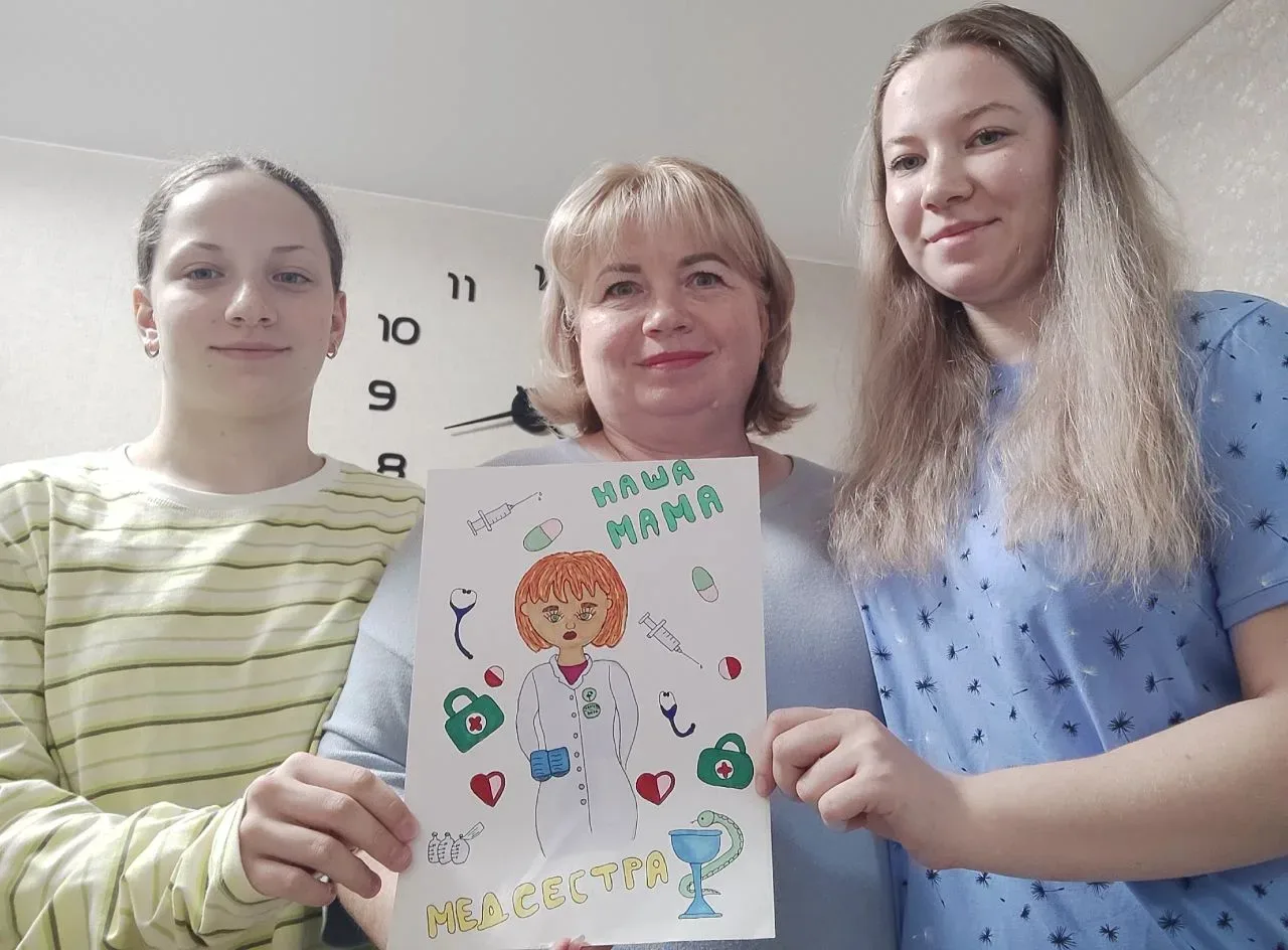 В проекте «Моя мама работает в больнице» могут участвовать дети любого возраста.  Алесе Лаптевой  - 