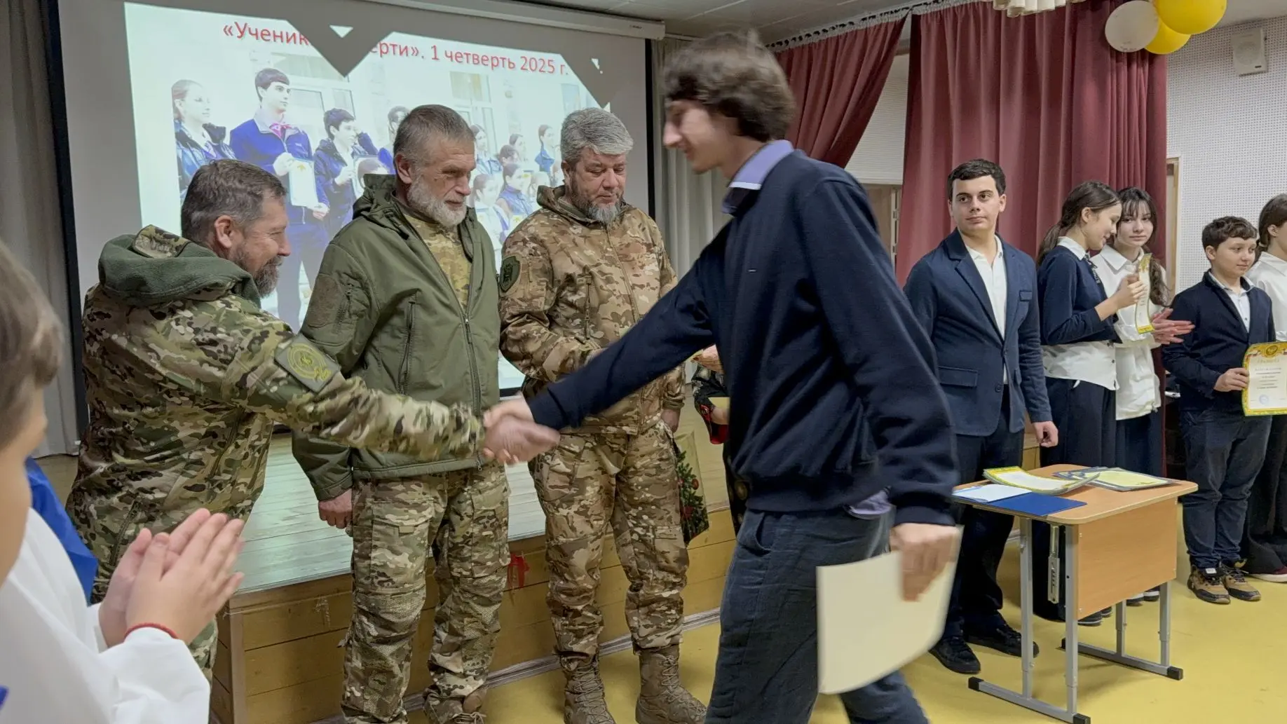 В нашей школе завершился школьный этап ежегодного краевого конкурса оборонно-массовой и военно-патри