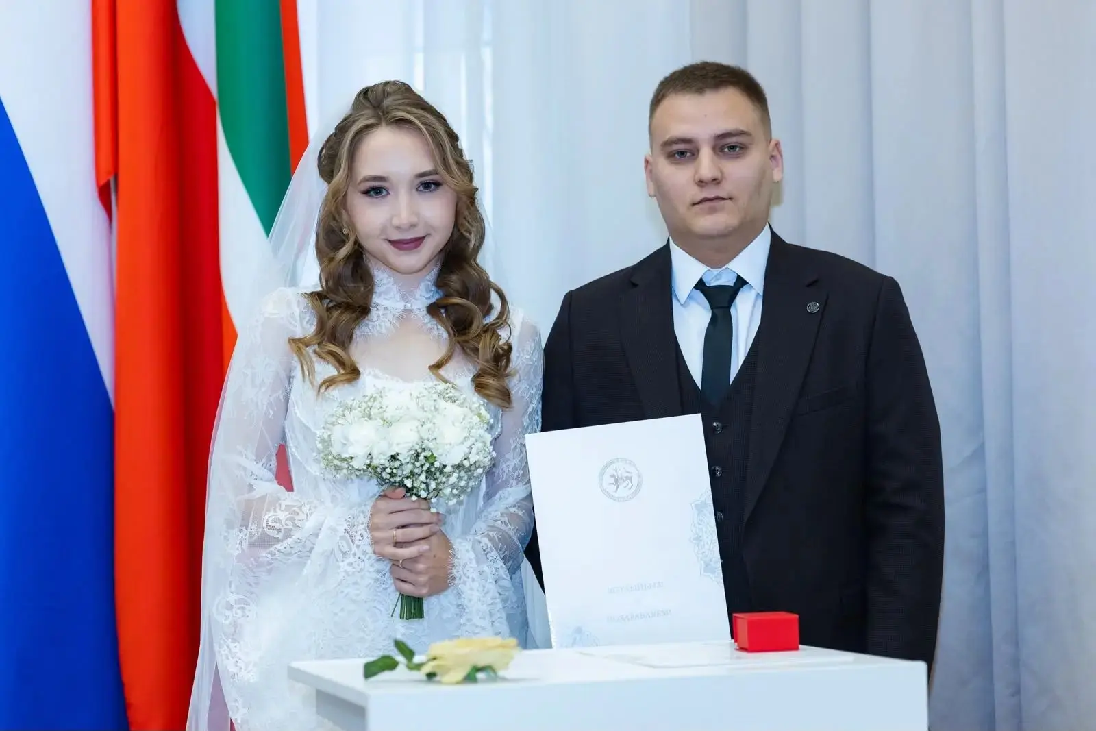 💖💖Бугульминцы Данила и Ангелина сказали «да» на одновременной торжественной регистрац...