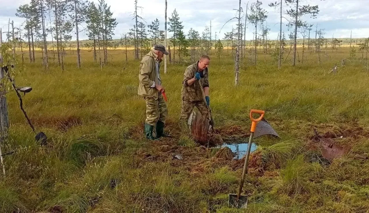 Обломки советского штурмовика Ил-2 нашли в Карелии