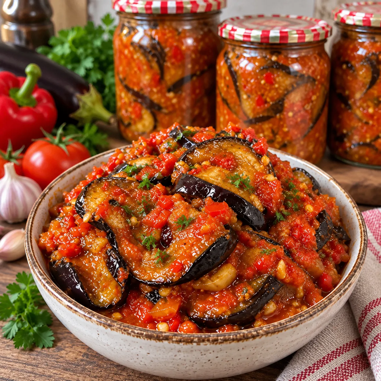 Очень вкусные баклажаны на зиму — один из любимых рецептов