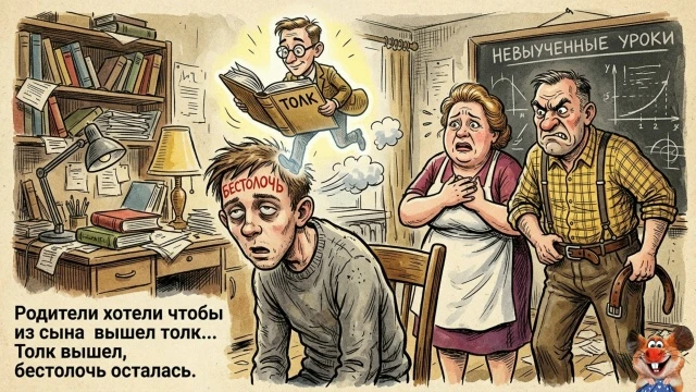 Анекдотик для бодрого настроения!