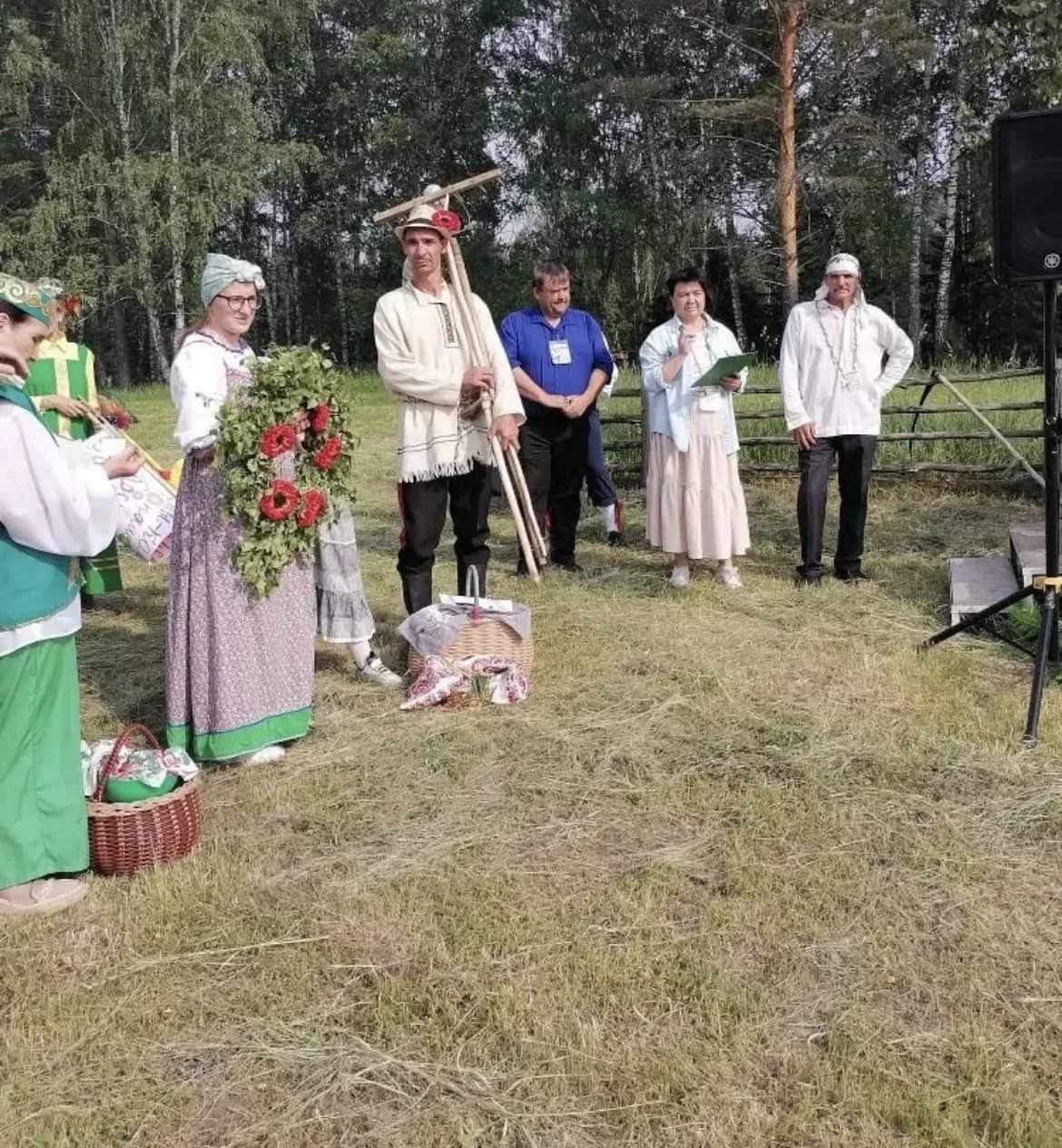 В этнокультурном музейном комплексе "Янов хутор" начался фестиваль национальных культур...