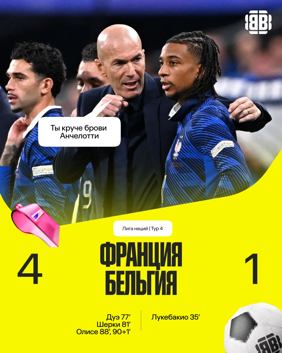 Белльгия вела 1:0 весь матч, а потом на поле вышел Олисе и сделал 2+1 🤯