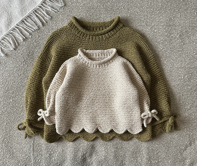 Crossandra Sweater Junior by Nashwa Sakr