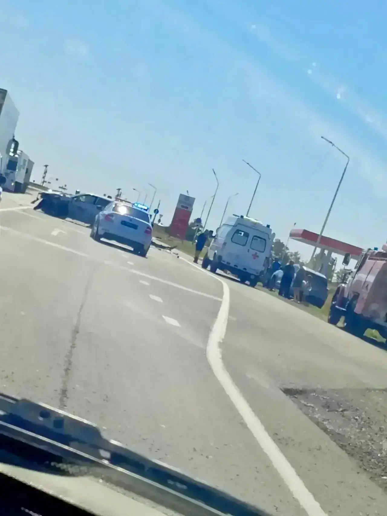 ДТП вчера возле Шолоховского.