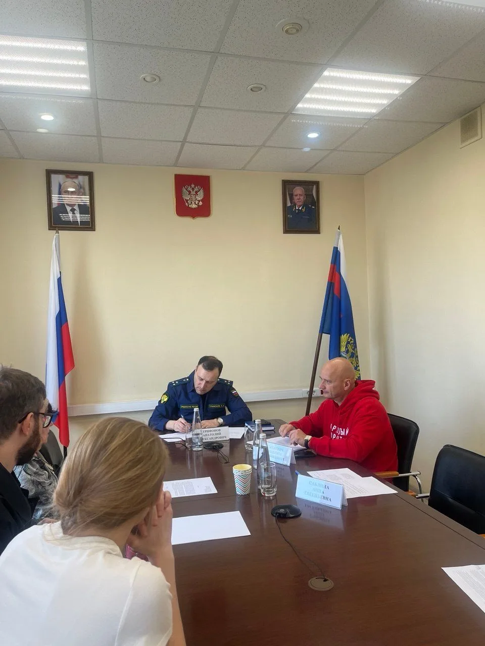 📝 Исполняющий обязанности прокурора Мурманской области Анатолий Трифонов и руководител...