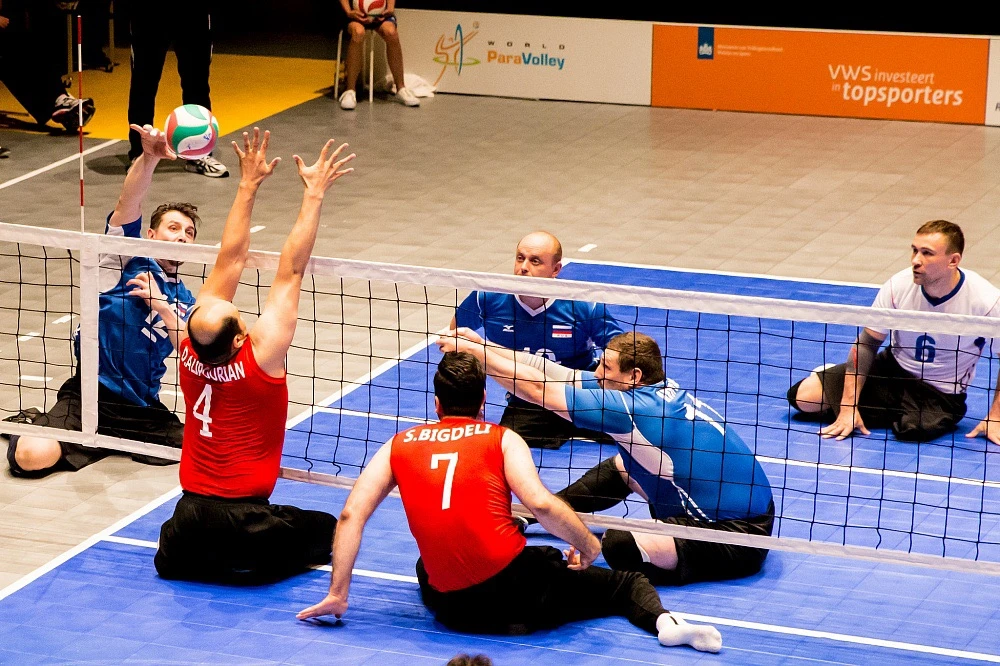 🏐 Адаптивный спорт: волейбол.