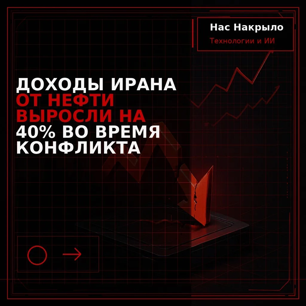 Доходы Ирана от нефти выросли на 40% во время конфликта с США

Иран увеличил выручку от продажи нефт