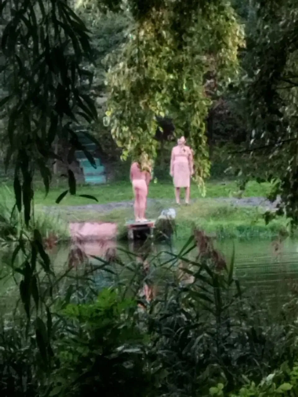 Орловчане устроили ню-заплыв в центре города 🤯