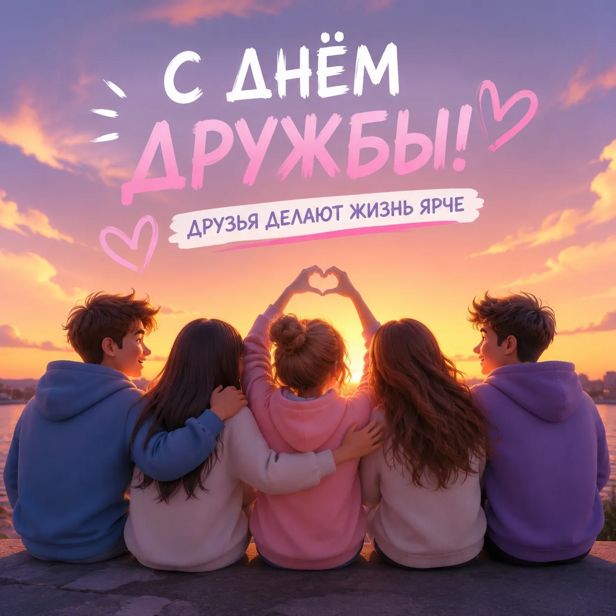 💜 С Днём дружбы!

Сегодня отличный повод сказать своим друзьям самые важные слова: спасибо, что вы 