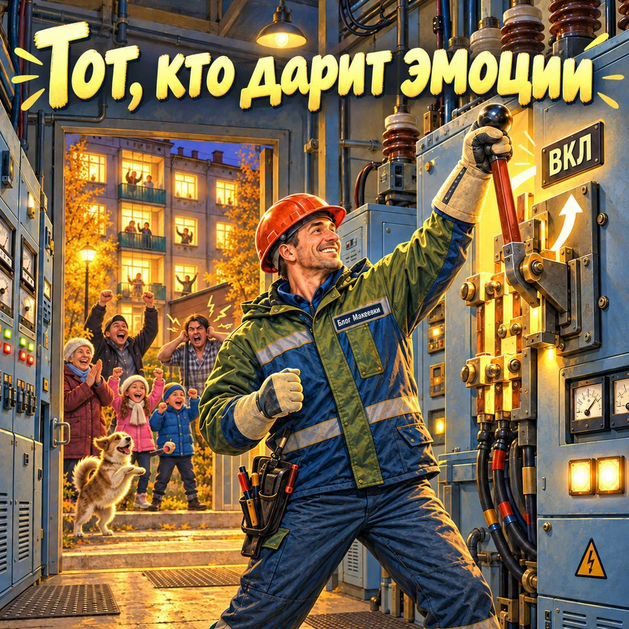 🙏 ⚠️💡 Свет возвращается в дома Макеевчан.