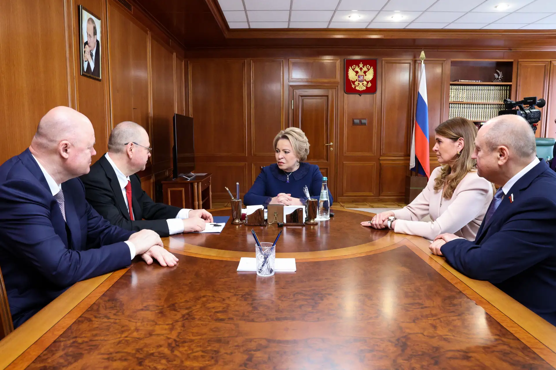 Председатель Совета Федерации Валентина Матвиенко провела встречу с губернатором Пензенской области 