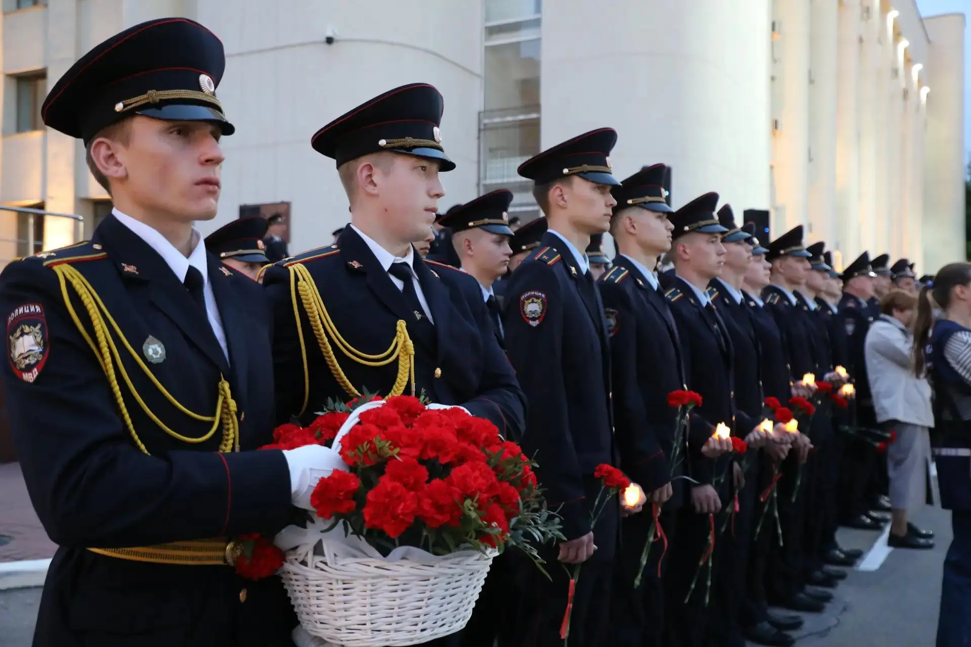 🕯️ Сотрудники органов внутренних дел Нижегородской области приняли участие во Всероссийской акции «