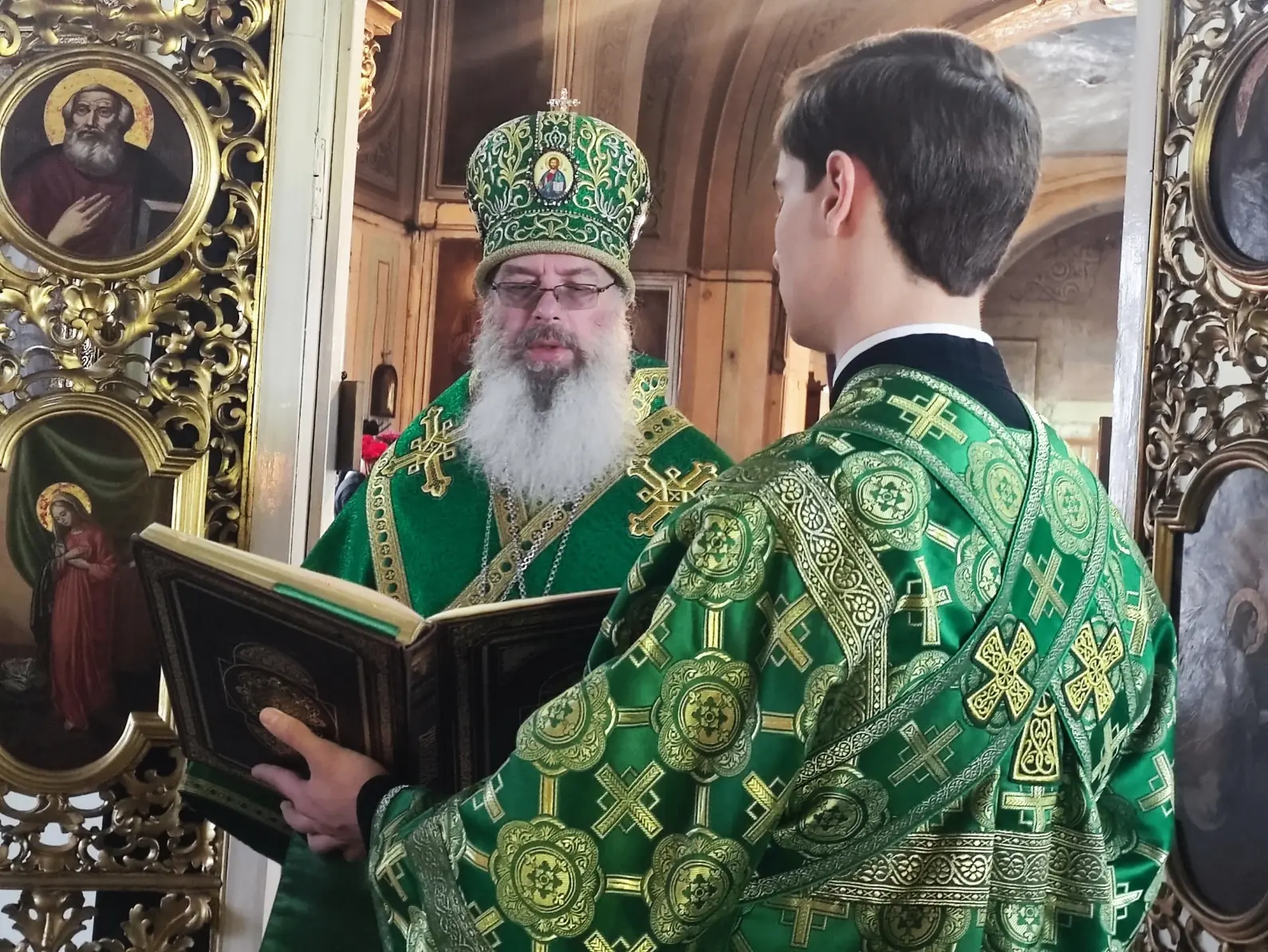 В неделю 6-ю Великого поста ваий (цветоносную, Вербное воскресенье), в день светлого пр...