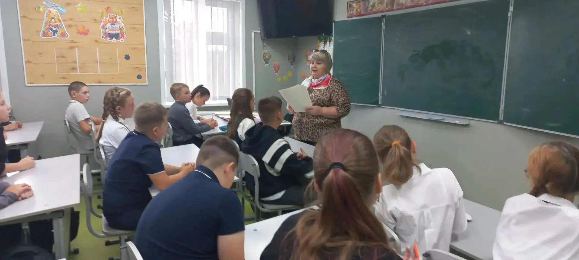 Сегодня, 3 сентября, в День солидарности в борьбе с терроризмом, в нашей школе прошел ч...