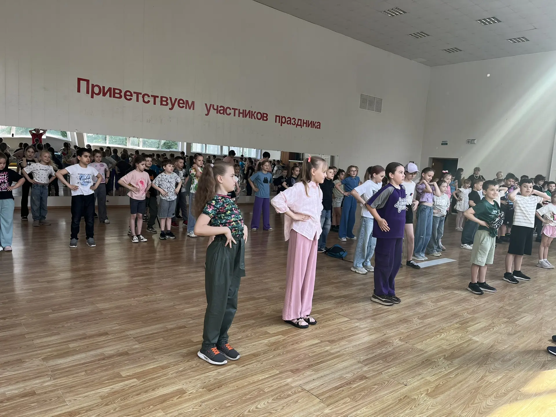 Сегодняшний день в лагере был насыщенным и ярким!