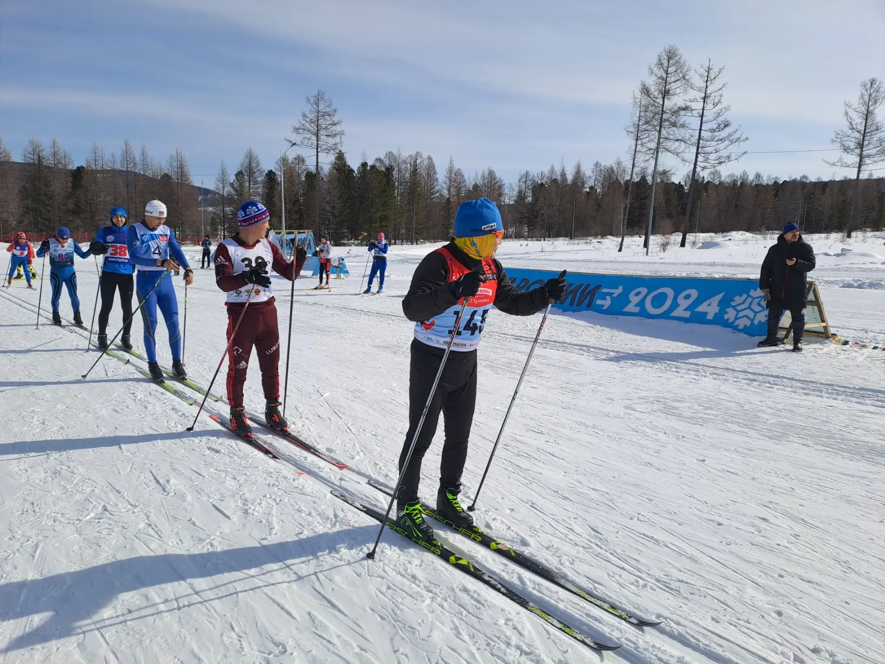 ⛷️Республиканский турнира по лыжным гонкам