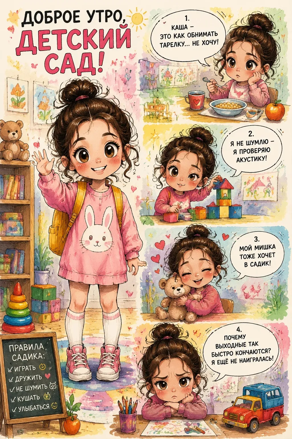 Давайте начнём день с улыбки! 😊
